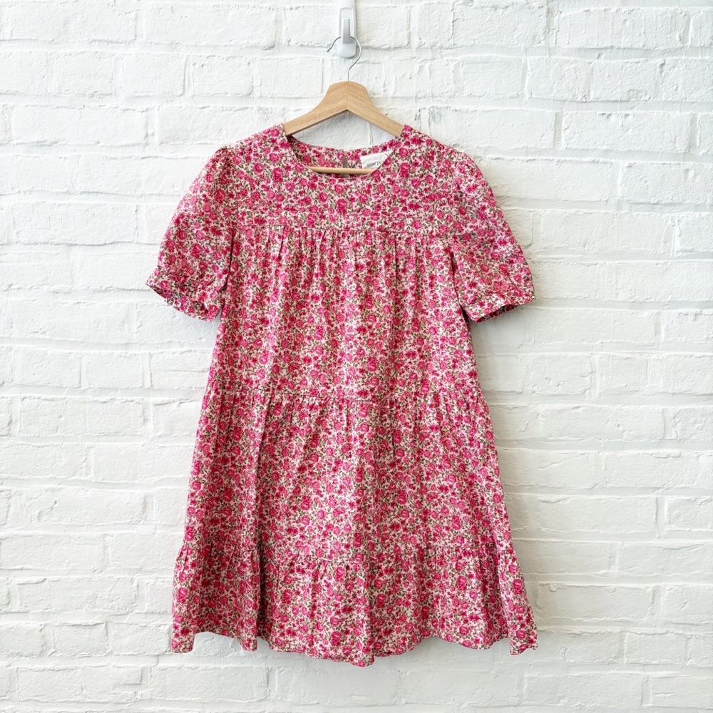 Tuckernuck || Hyacinth House Quinn Dress A-Line Mini‎ Floral Pink XS
